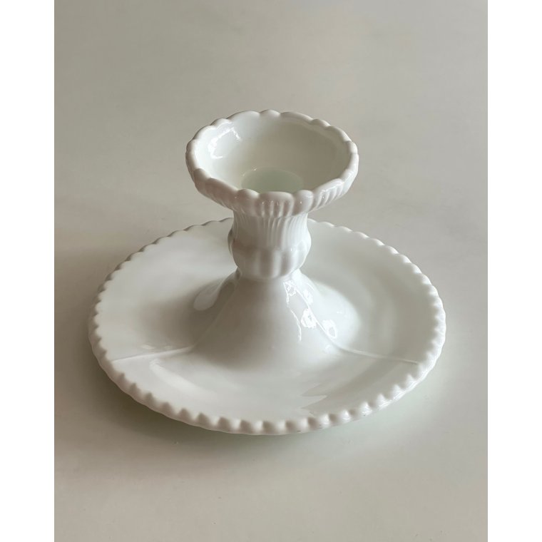 Zabkowice kammerstage, hvid opalineglas