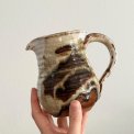 Ceramic jug, signed