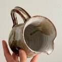 Ceramic jug, signed