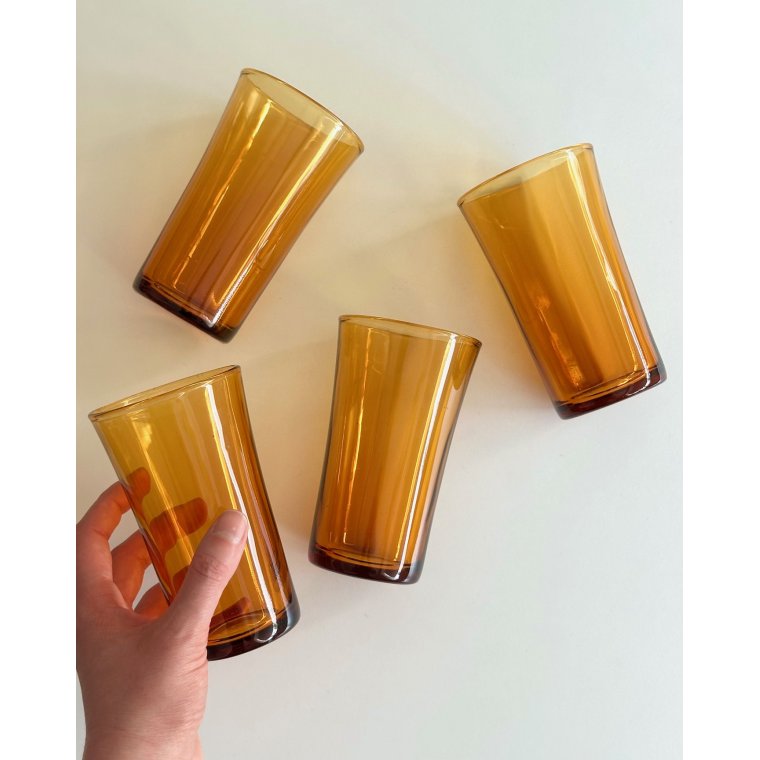 Duralex drikkeglas, 4 stk samlet