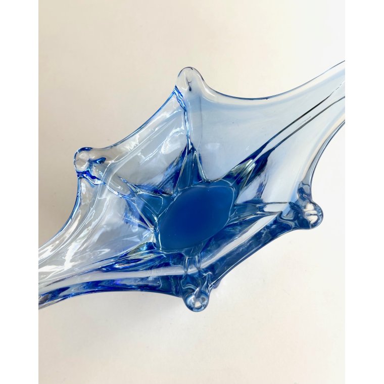 Flammesk�l, bl� krystal