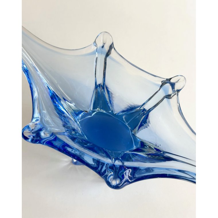 Flammesk�l, bl� krystal