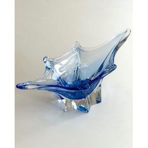 Flammesk�l, bl� krystal