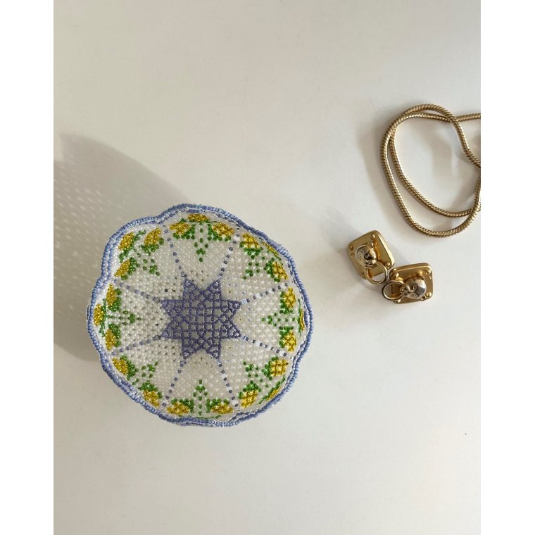 Perlesyet skl, lilla