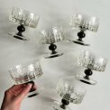 Portionsskl, krystalglas, 6 stk samlet