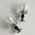 Crystal glass, shots, set of 2
