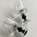Crystal glass, shots, set of 2