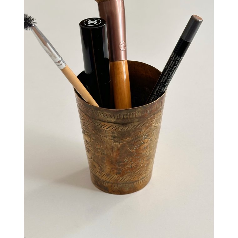 Brass cup
