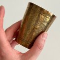 Brass cup