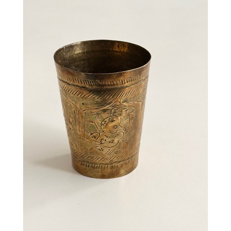 Brass cup
