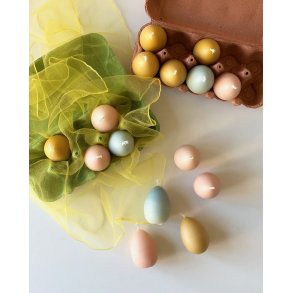 Sollys egg candle, handmade beeswax, pr pc