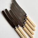 Raadvad bordknive, 6 stk samlet