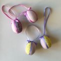 Mini Easter eggs, pastel mix, set of 4