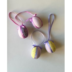 Mini Easter eggs, pastel mix, set of 4