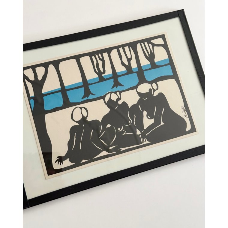 Tryk i skifteramme, kvinder