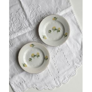 Bing og Grndahl Erantis, kagetallerkner 28A, 2 stk samlet