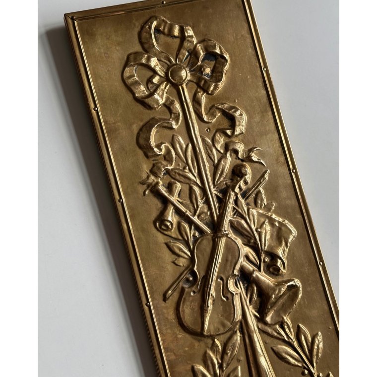 Brass wall piece