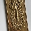 Brass wall piece
