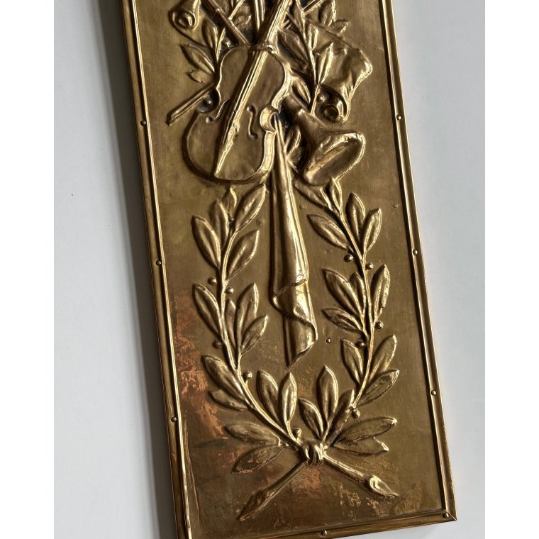 Brass wall piece