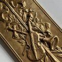 Brass wall piece
