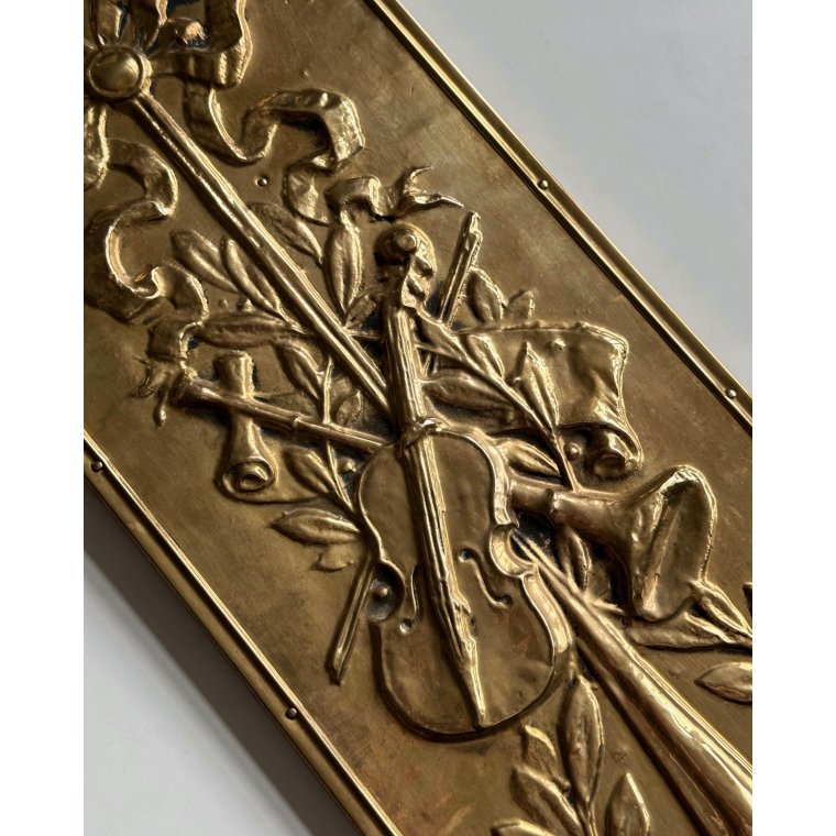 Brass wall piece