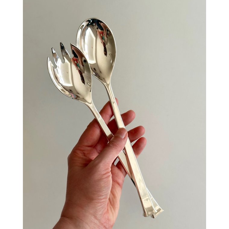 Salats�t, s�lvbelagt