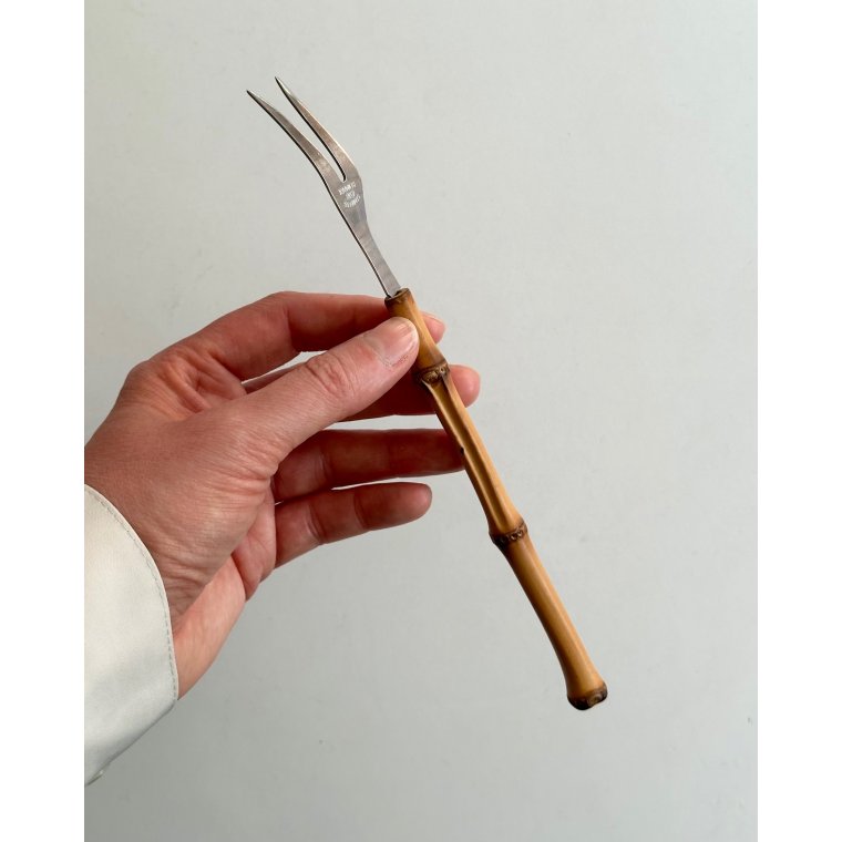 Plgsgaffel, stl og bambus