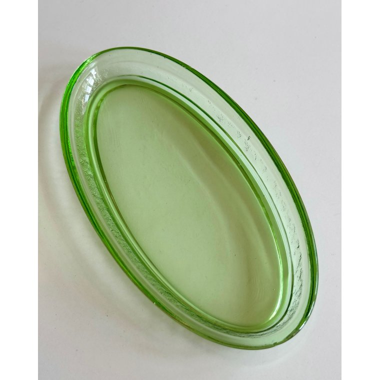 Oval glasbakke