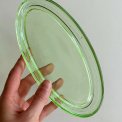 Oval glasbakke