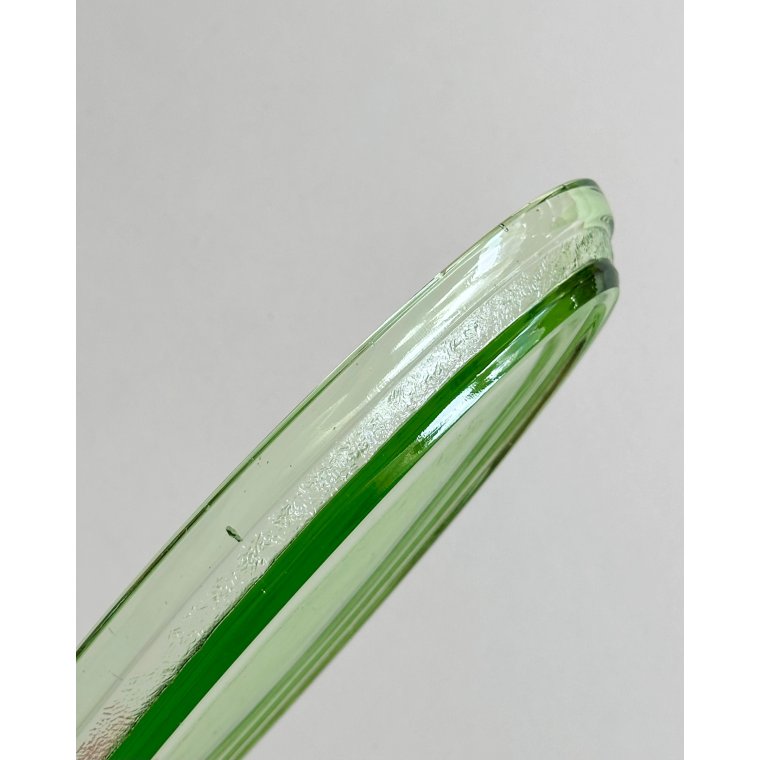 Oval glasbakke