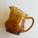 Jug, Nanna, amber glass