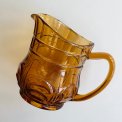 Jug, Nanna, amber glass
