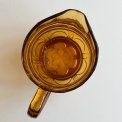 Jug, Nanna, amber glass