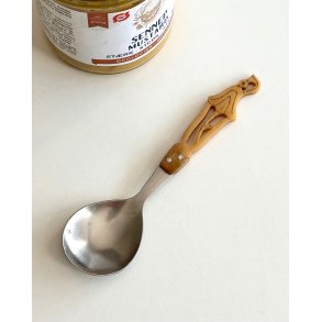Spoon, bone and steel