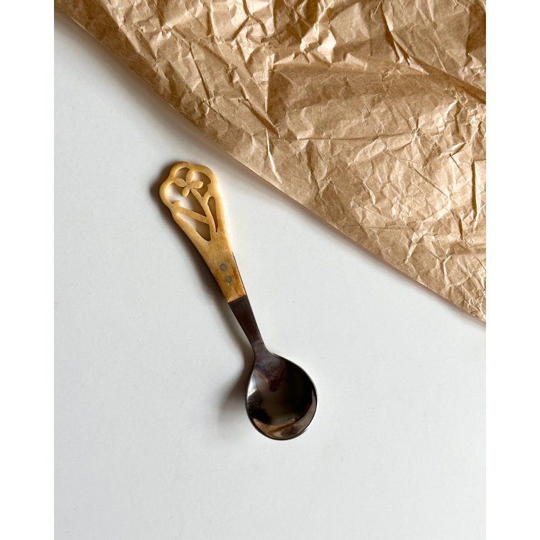 Spoon, bone and steel