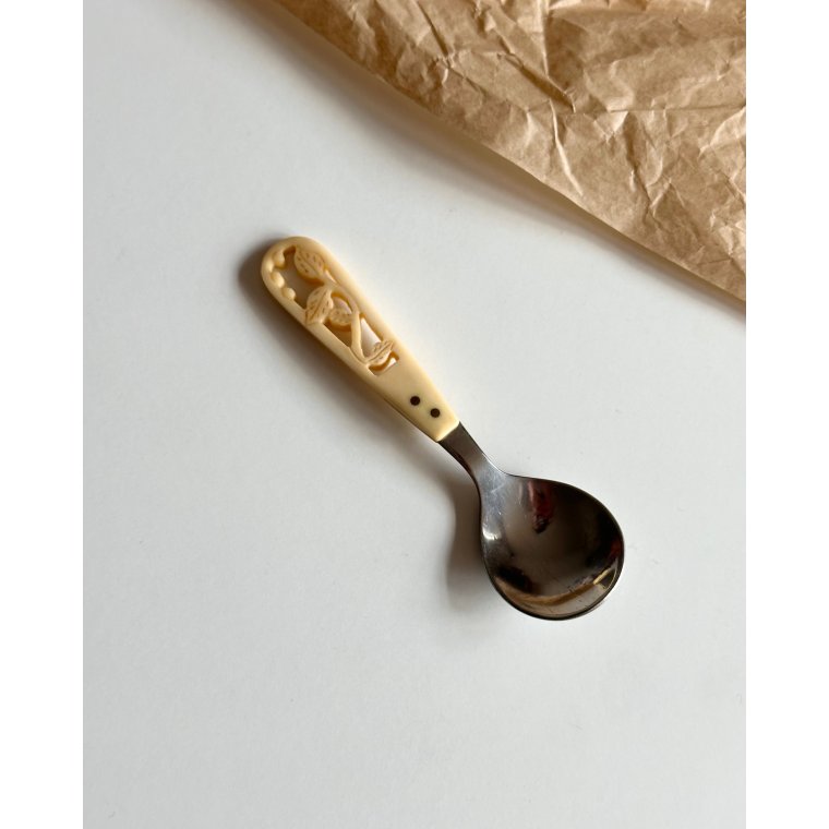 Spoon, bone and steel