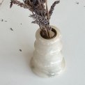 Miniature vase, alabaster