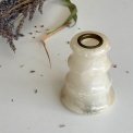 Miniature vase, alabaster