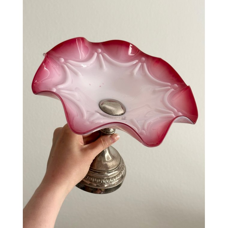 Antik opsats, lyserd