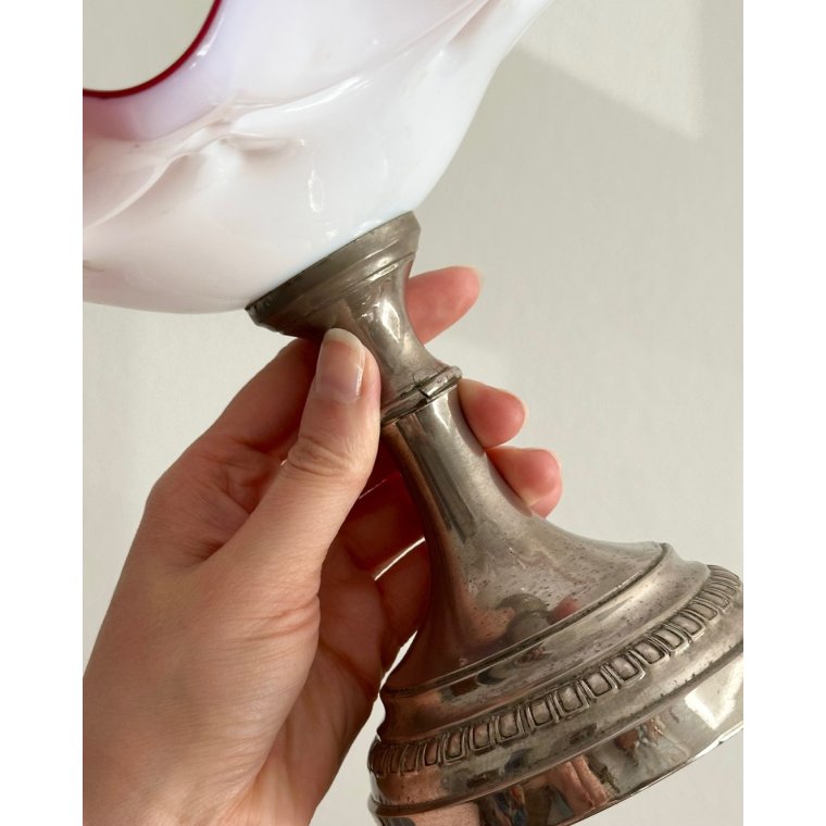 Antik opsats, lyserd