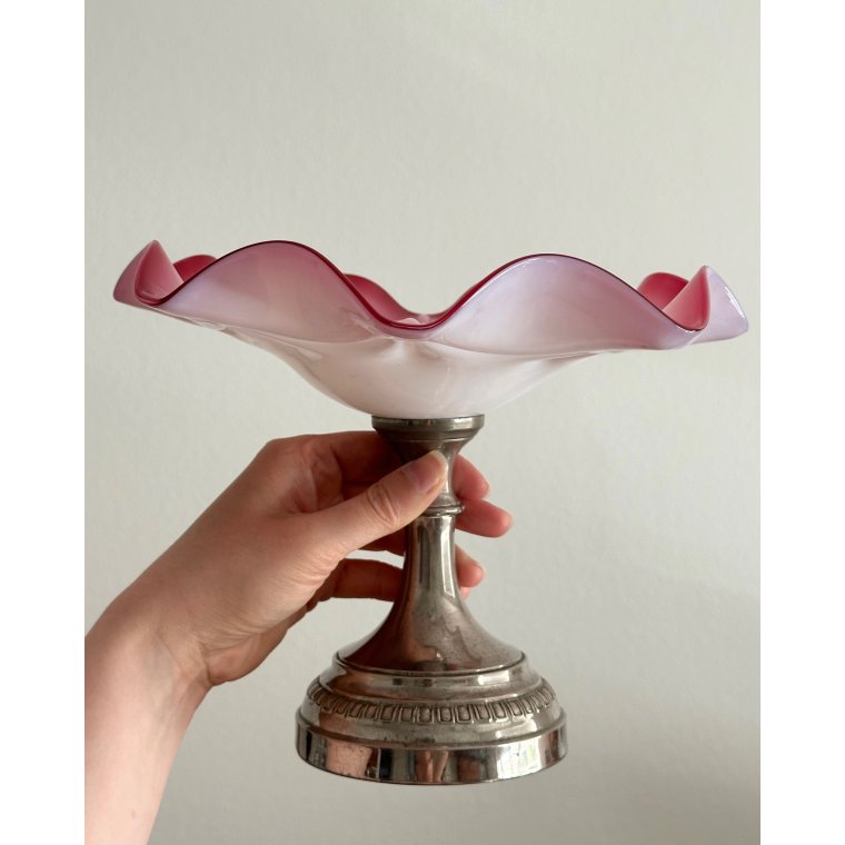 Antik opsats, lyserd