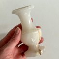 Small vase, white onyx