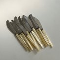 Lundtofte knive, 12 stk samlet