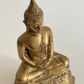 Thailandsk buddhafigur, messing