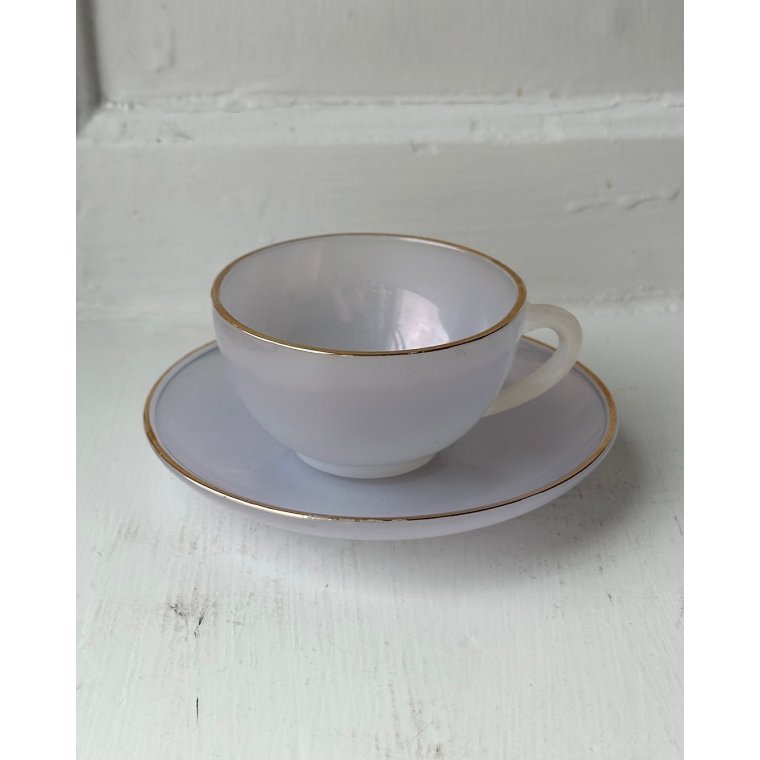 Arcopal espressokop m underkop, lilla