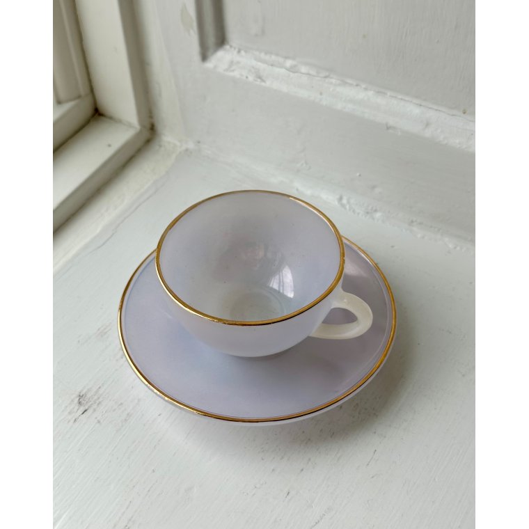 Arcopal espressokop m underkop, lilla