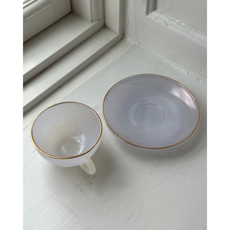 Arcopal espressokop m underkop, lilla