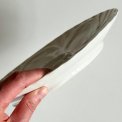 Oyster plate, porcelain