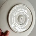 Oyster plate, porcelain