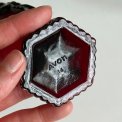 Avon wine glasses, ruby, set of 4